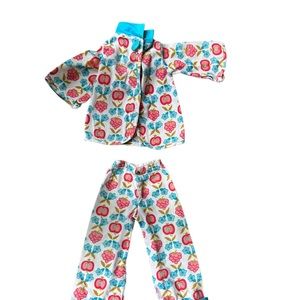 VTG Furga Alta Moda Vittoria and Valentina Fashion Doll Outfir Top & Pants Mod